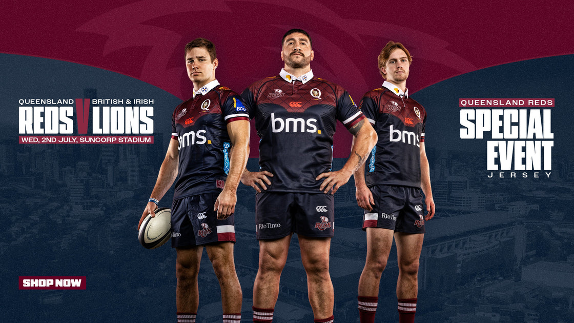 新品 Queensland Reds クィーンズランド レッズ  ユニフォーム 2025 Queensland Reds Special Edition Series Jersey