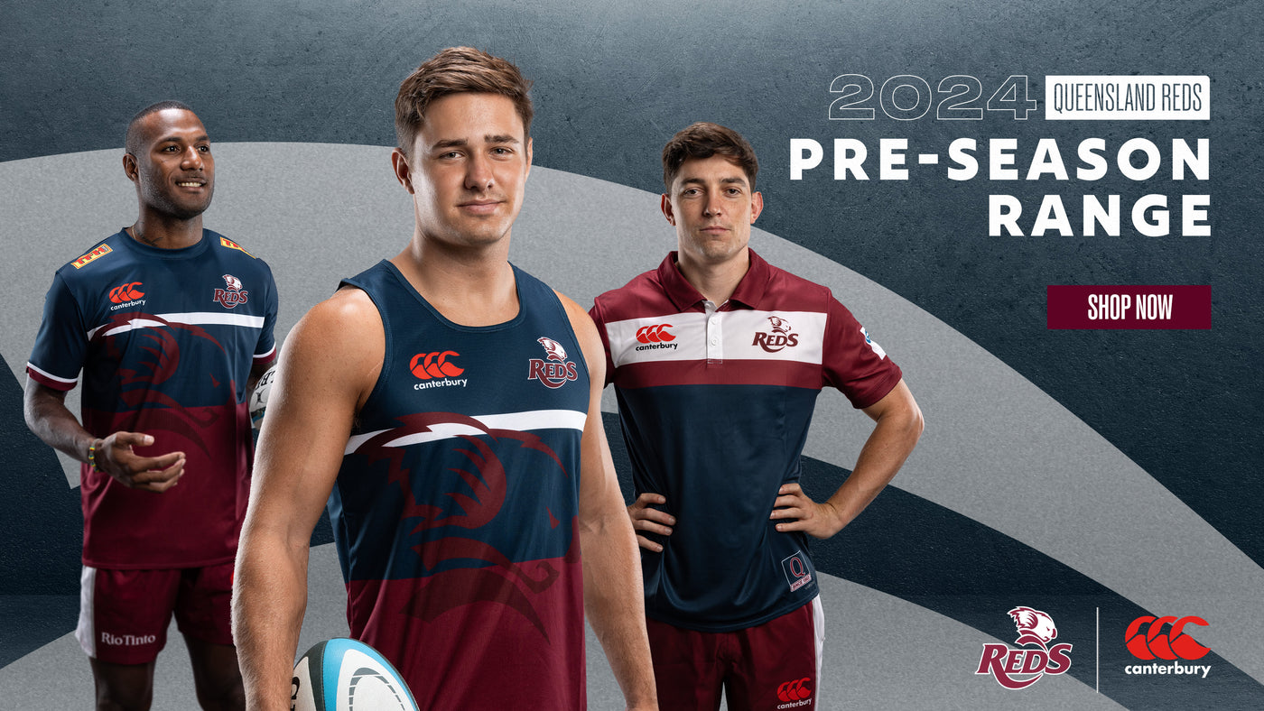 Queensland Reds Rugby Official Apparel