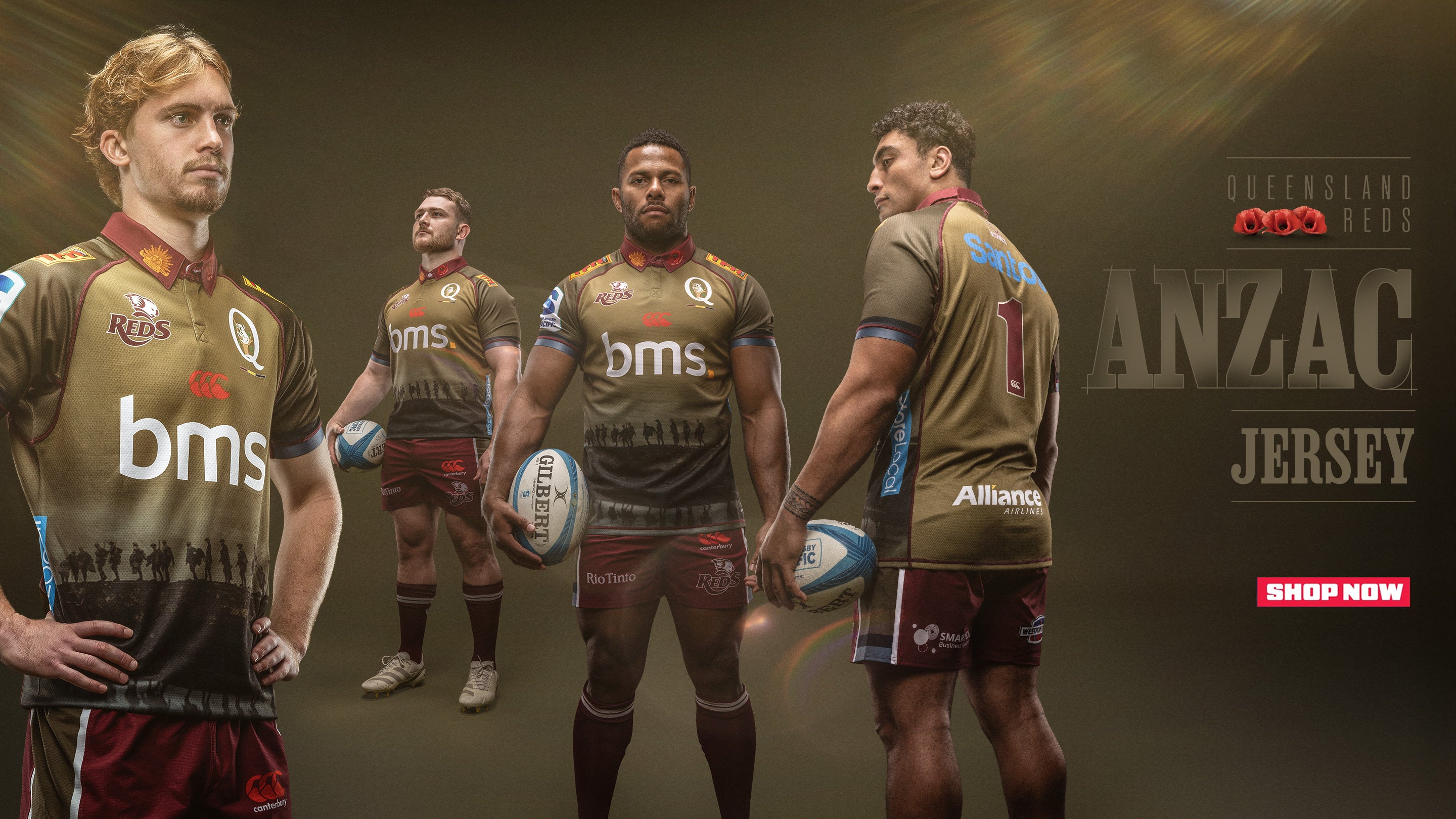 Queensland Reds Rugby Official Apparel