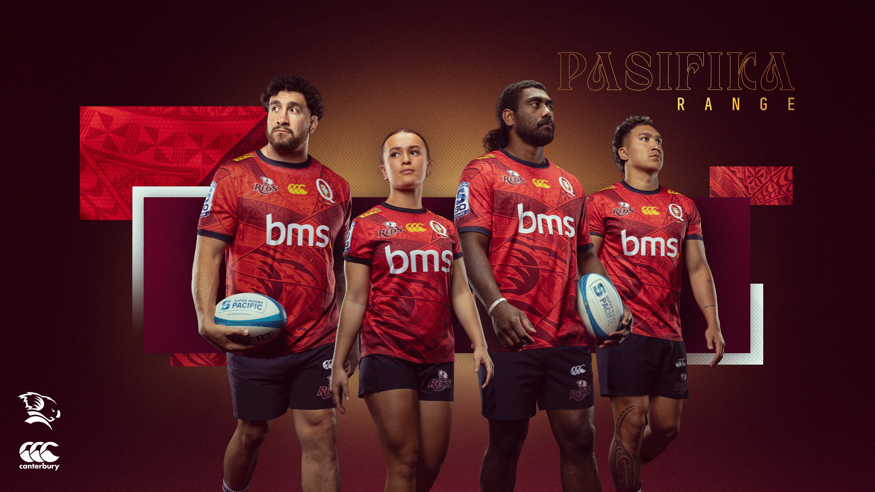 Queensland Reds Rugby Official Apparel