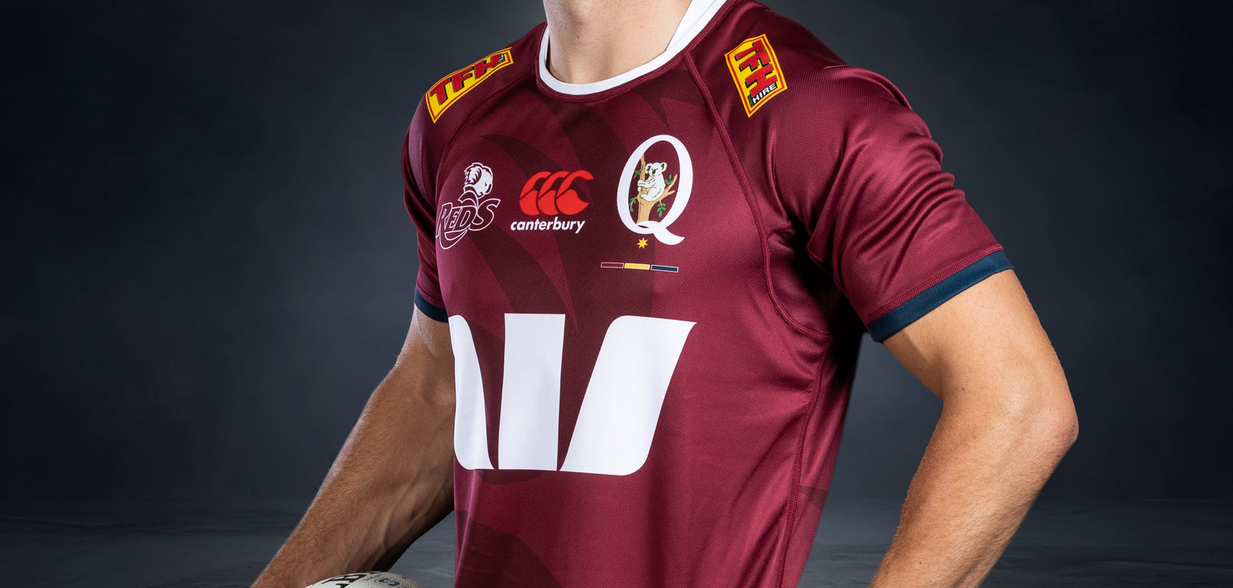QLD Reds 2022 Home Jersey - Junior – Wallaby Shop