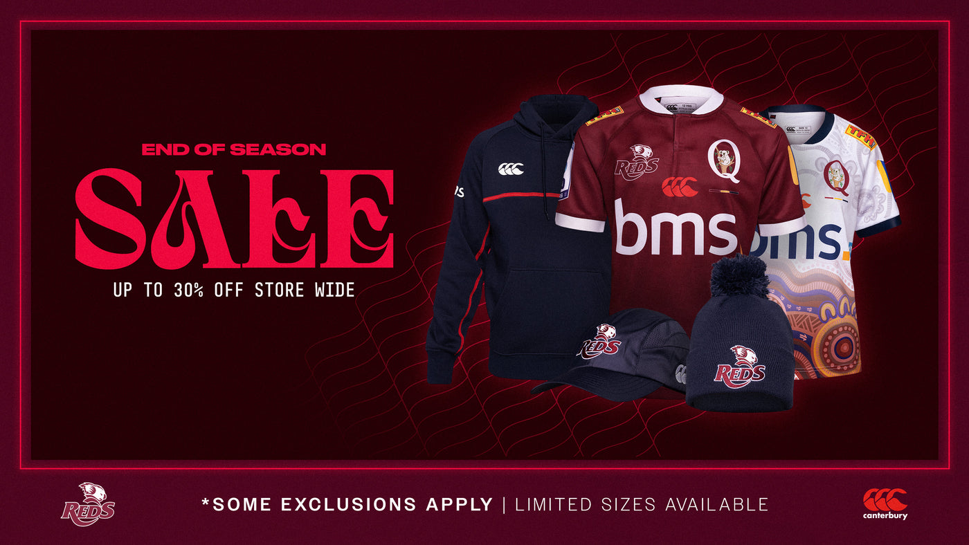 Queensland Reds Rugby Official Apparel