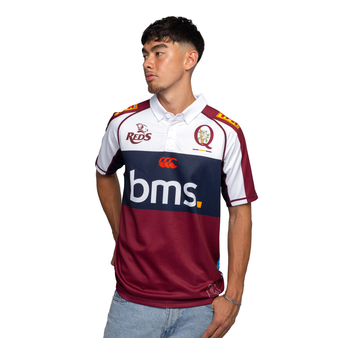 2025 Queensland Reds Mens Replica Home Jersey | Queensland Reds
