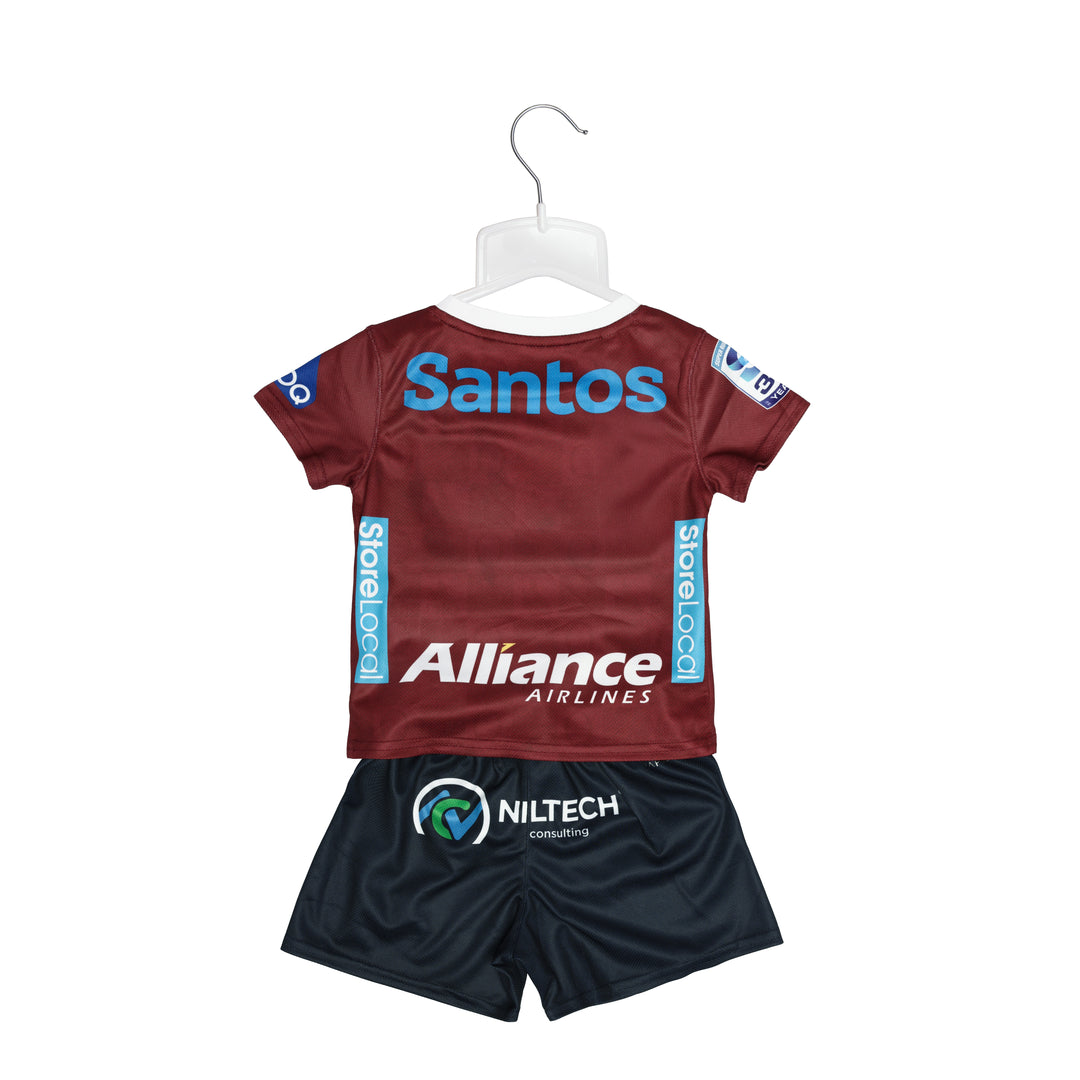 2026 Queensland Reds Baby Set | Queensland Reds Rugby Official Apparel