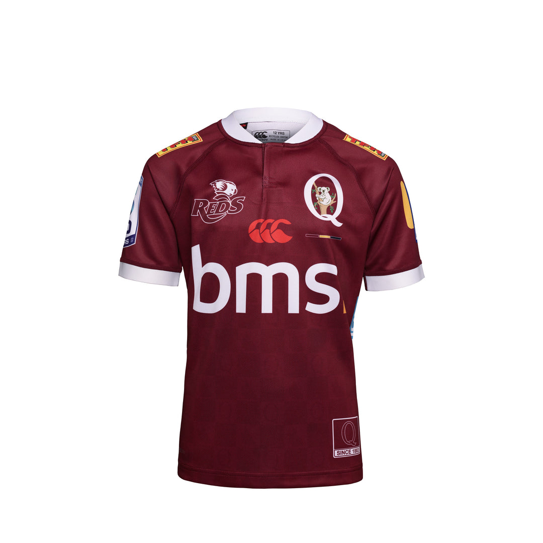 2026 Queensland Reds Kids Replica Home Jersey | Queensland Reds