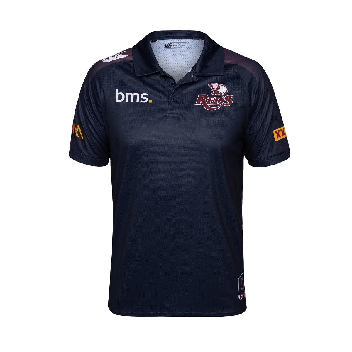 2026 Queensland Reds Mens Media Polo | Queensland Reds Rugby Official ...