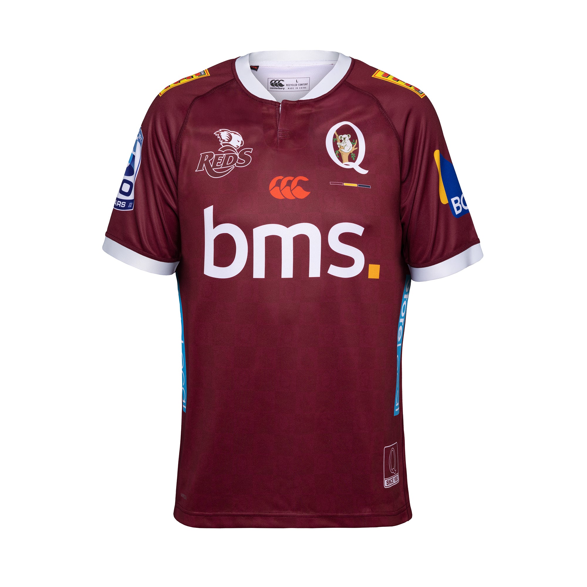 2026 Queensland Reds Mens Replica Home Jersey | Queensland Reds