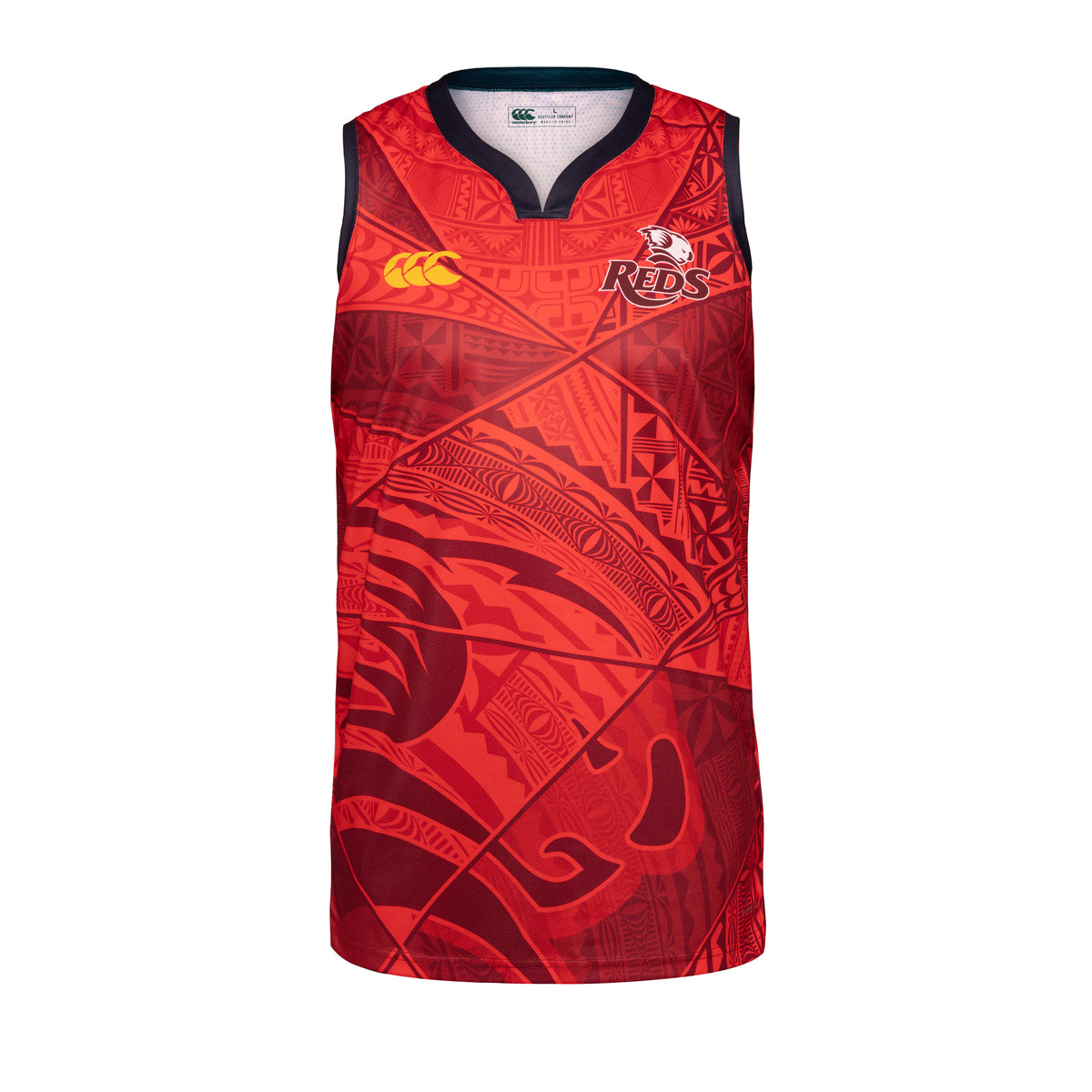 2026 Queensland Reds Mens Pasifika Singlet | Queensland Reds Rugby ...