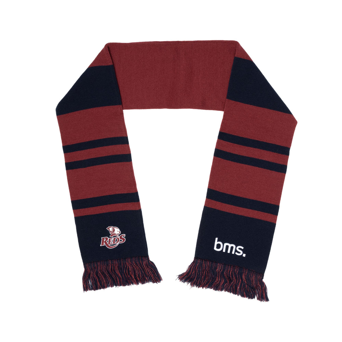 2026 Queensland Reds Mens Scarf | Queensland Reds Rugby Official Apparel