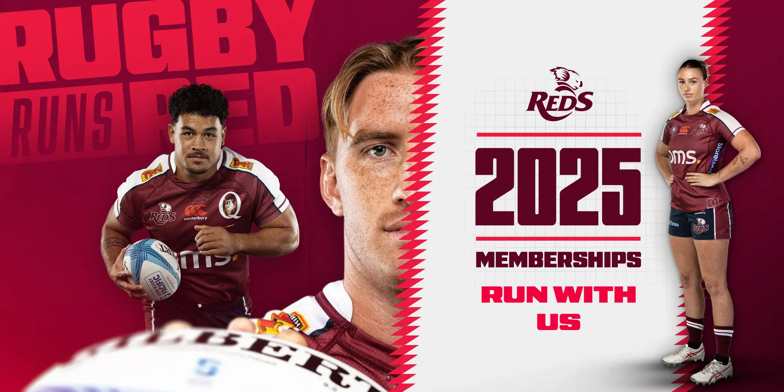 Queensland Reds Rugby Official Apparel